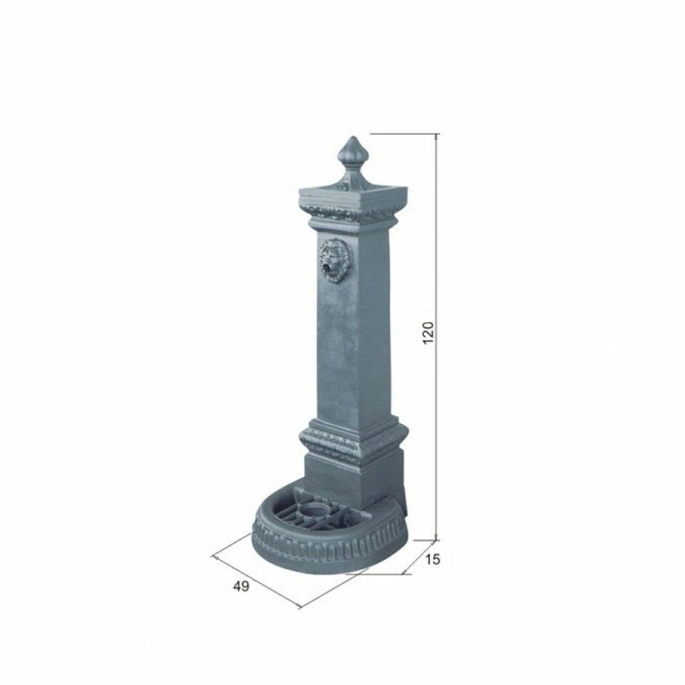 Antiker Standbrunnen Aus Gusseisen Für Den Außenbereich - Rayk