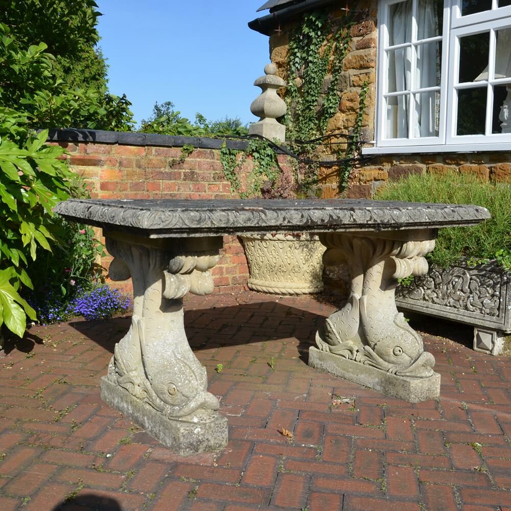 Antiker Steintisch Für Den Garten - Henbury House
