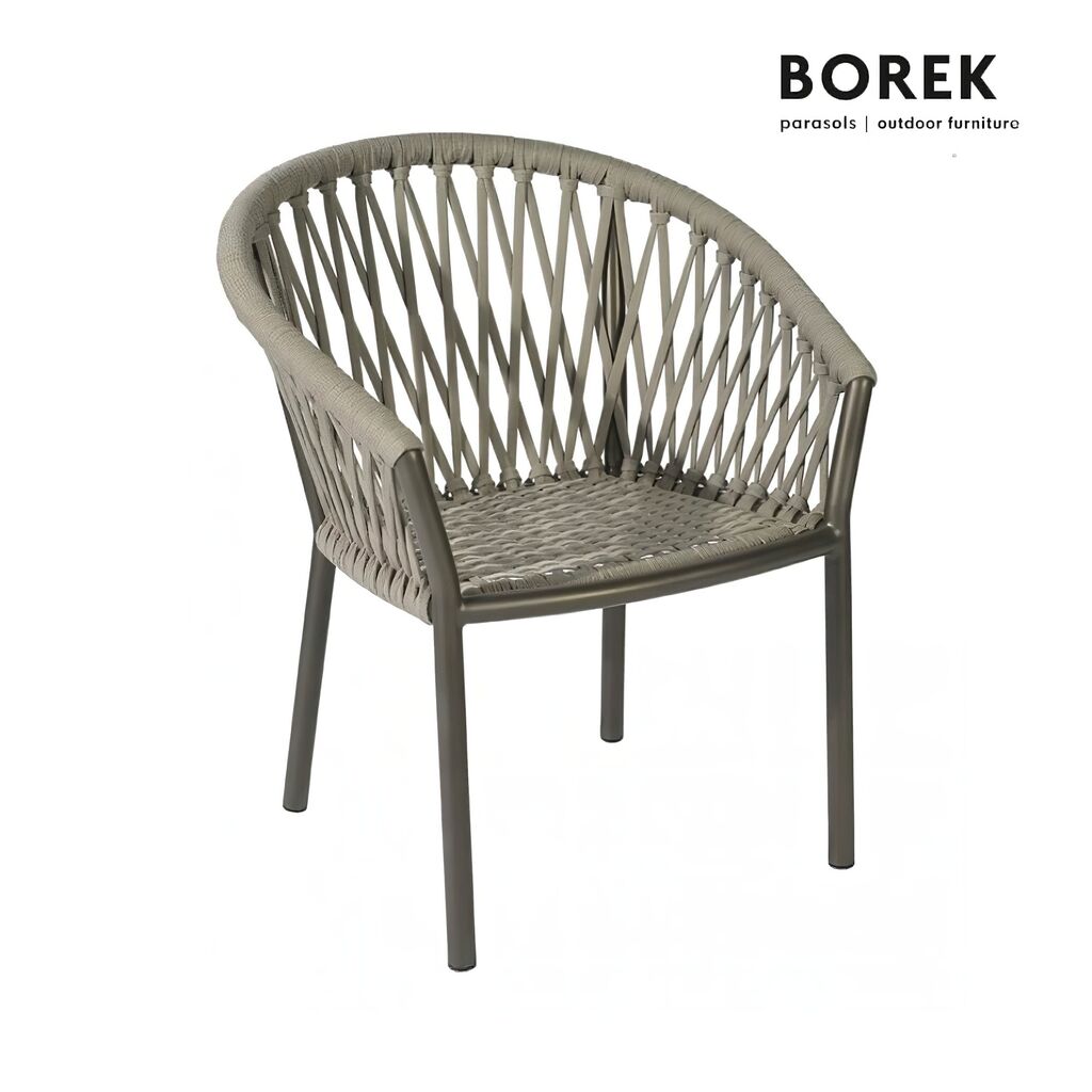Borek Gartenstuhl Mit Aluminiumgestell - Majinto Stuhl