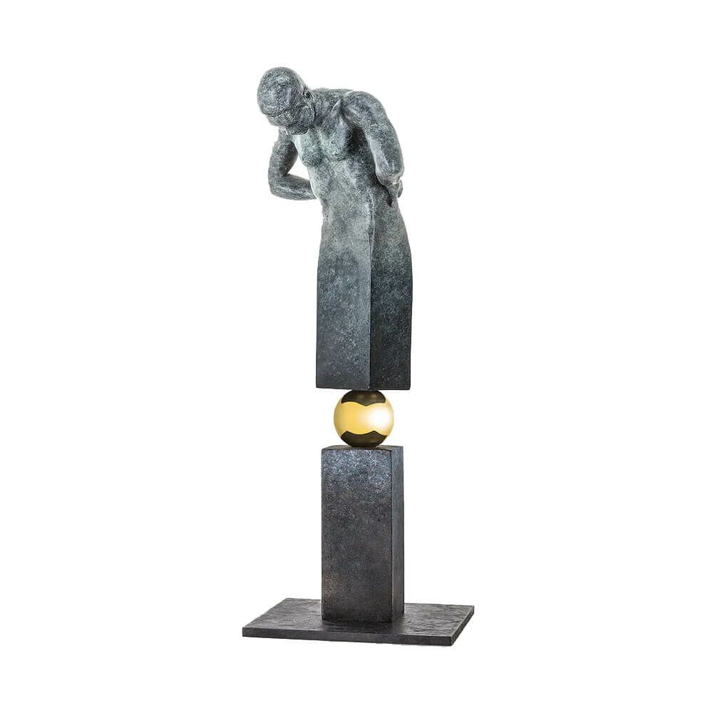 Bronzebüste Balance Aus Limitierter Künstleredition - That Is The Question