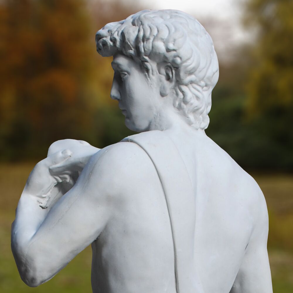 David - Michelangelo Statue Aus Stein