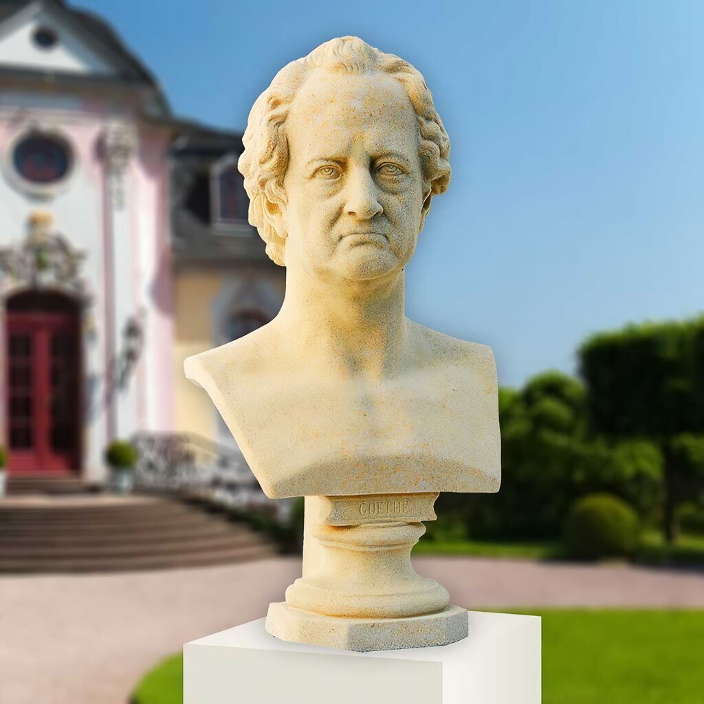 Deko Goethe Büste Aus Stein - GOETHE