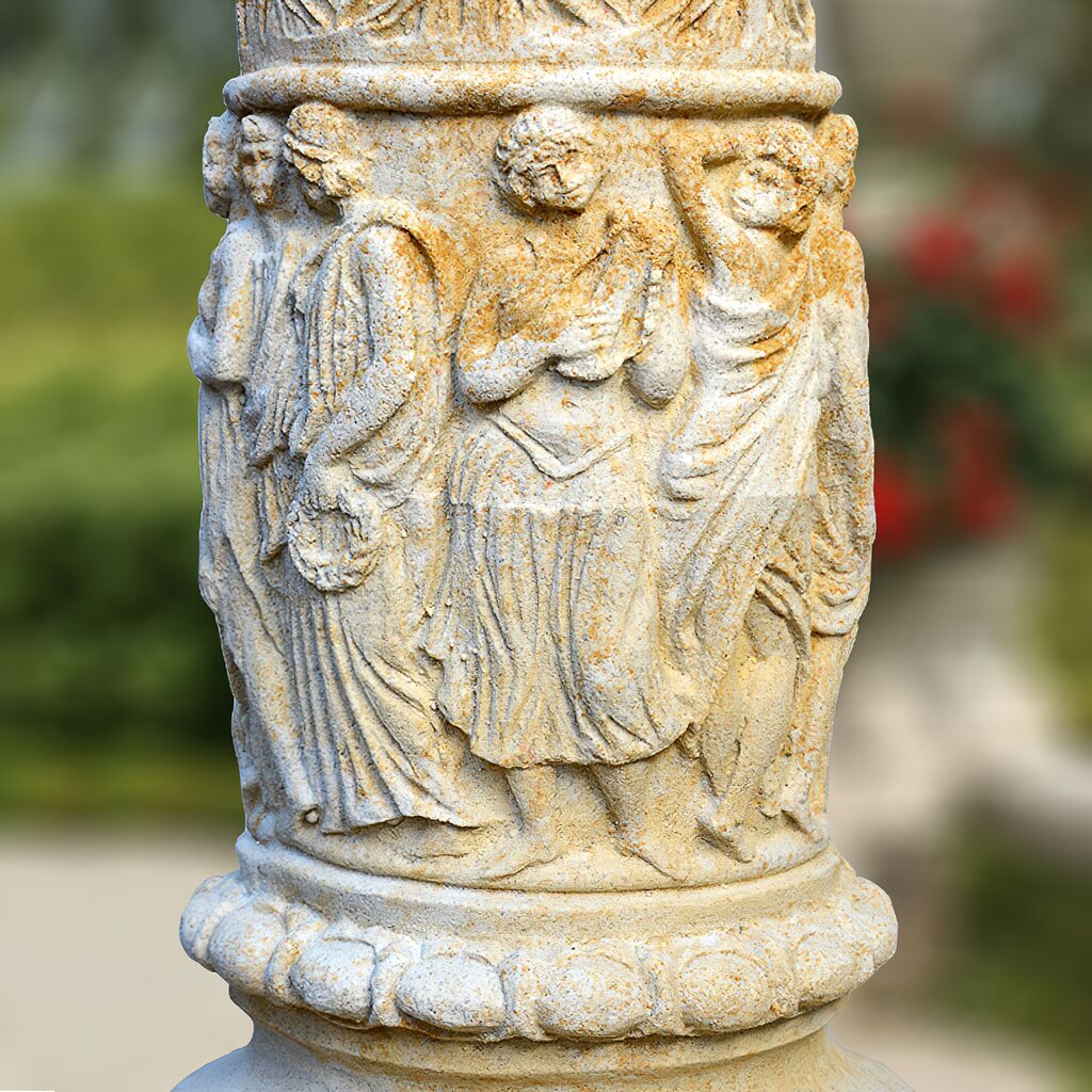 Deko Stein Säule Für Den Garten - Constanzia