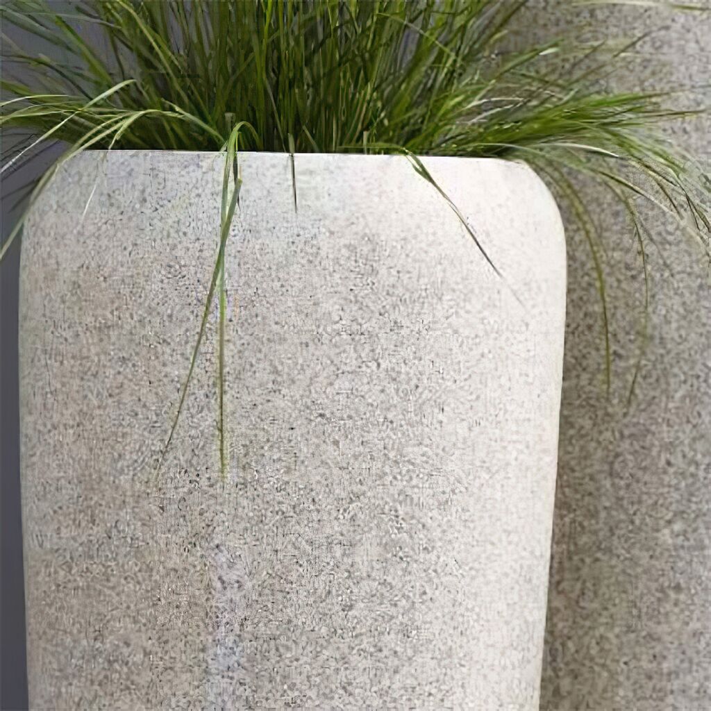 Garten Pflanzkübel Im 3er Set - Polystone Mit Einsatz - Compiano