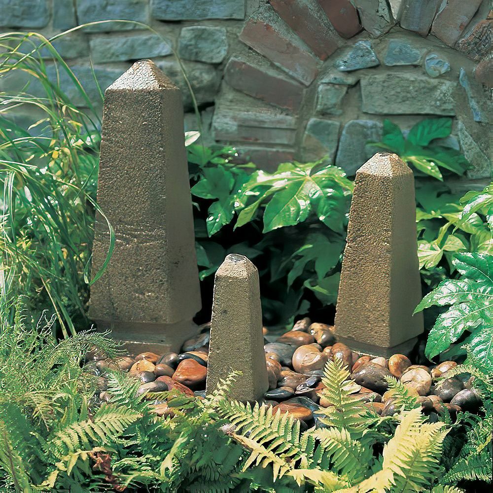 Garten Wasserspeier - Obelisken Im 3er Set - Obelida Set