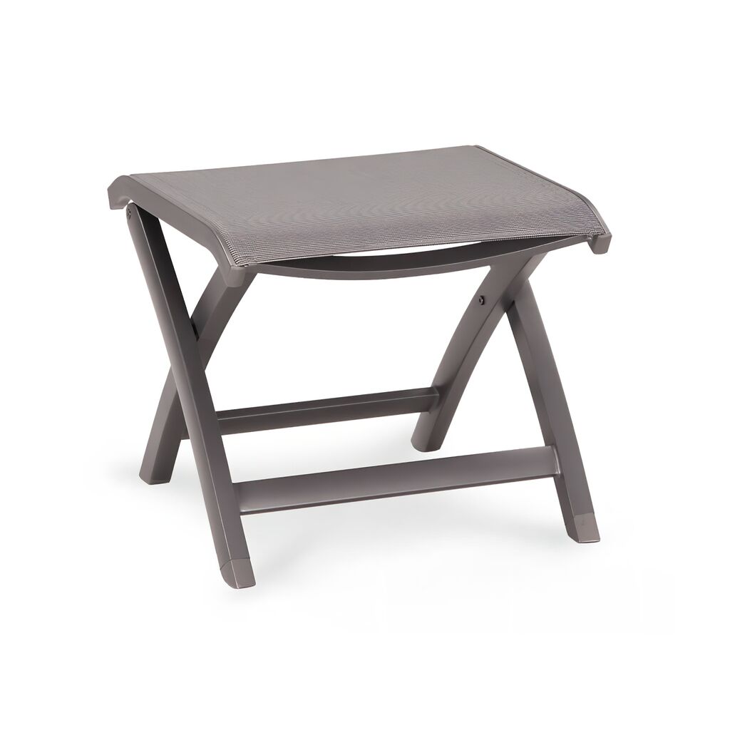 Gartenhocker Aus Aluminium Und Sensotex - Hocker Synabilis