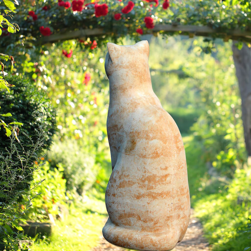 Katze Skulptur Für Den Garten - Annuka