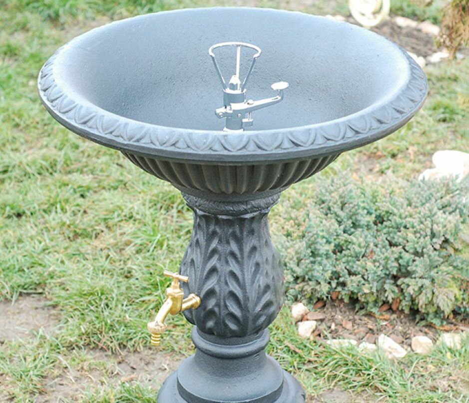 Klassischer Gartenbrunnen Aus Gusseisen - Nattfari