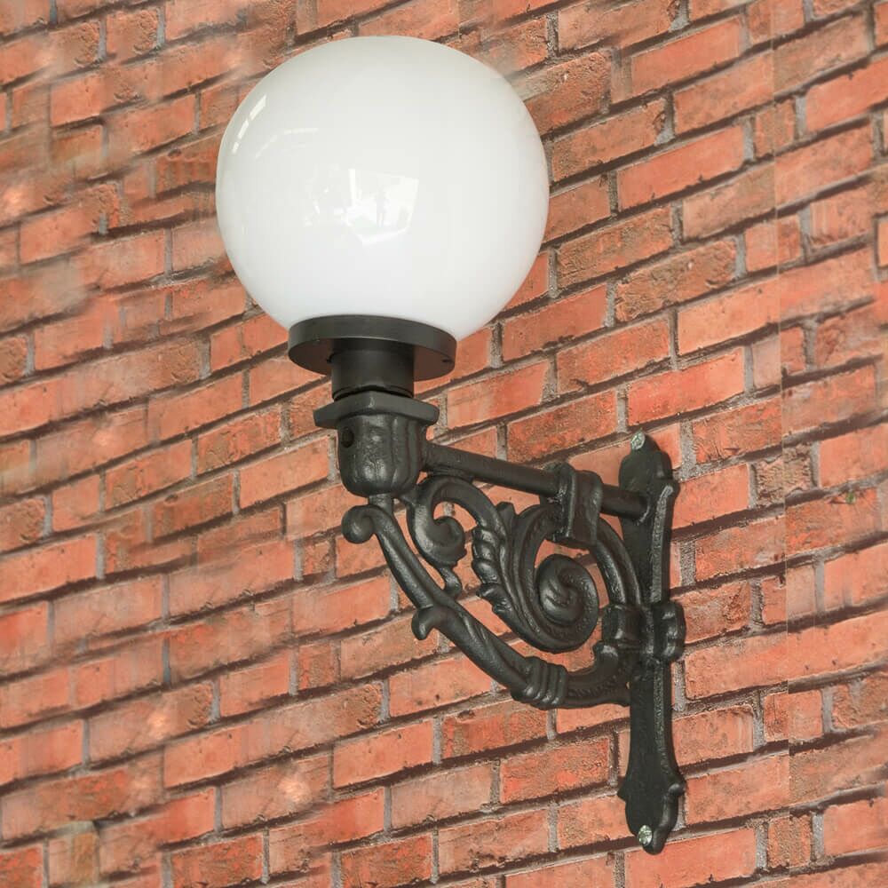 Kleine Außenleuchte Zur Wandmontage - Gusseisen - Agada