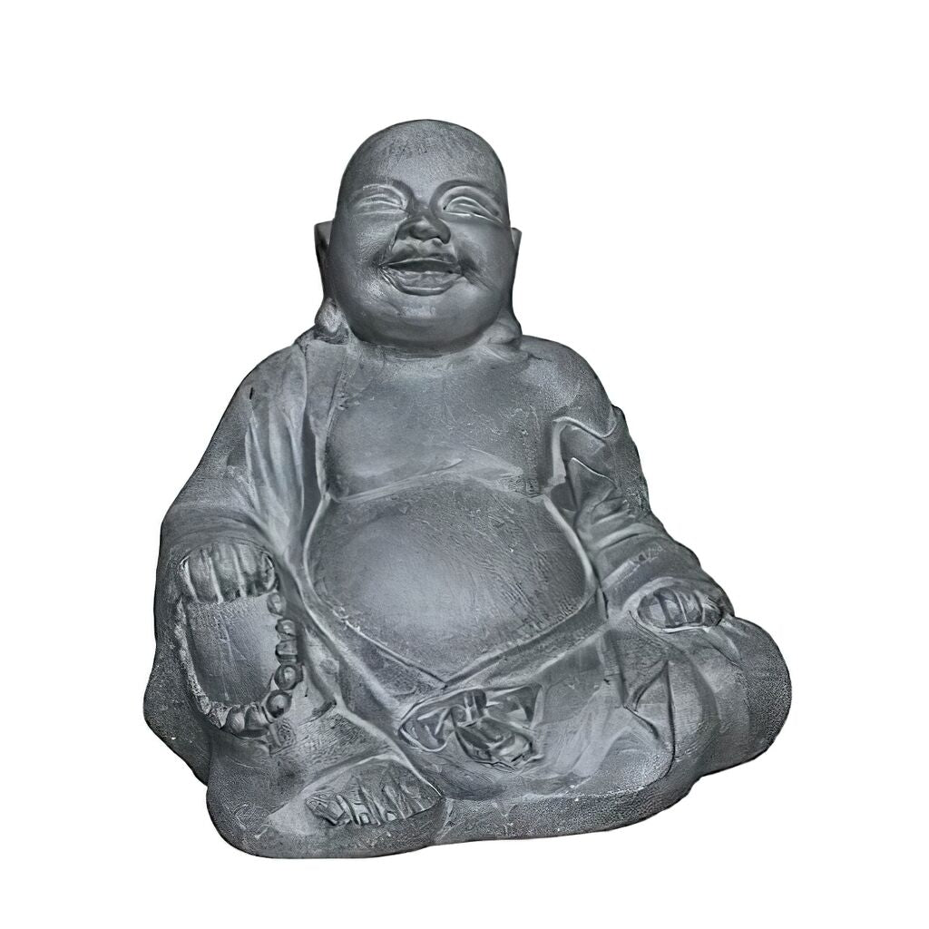 Lachender Buddha Gartenfigur Aus Polystone - Exanto
