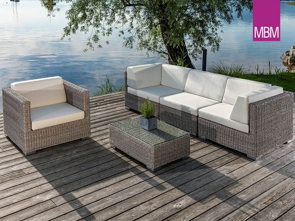 Loungetisch Twist Oyster Für Den Garten Von MBM - Loungetisch Bellini