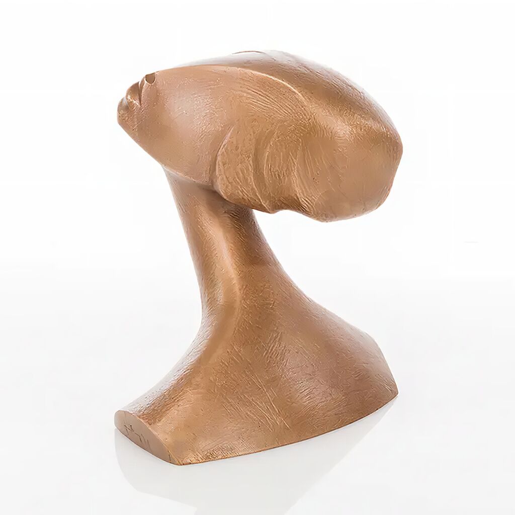 Moderne Büste Aus Bronze In Limitierter Edition - Frauenkopf