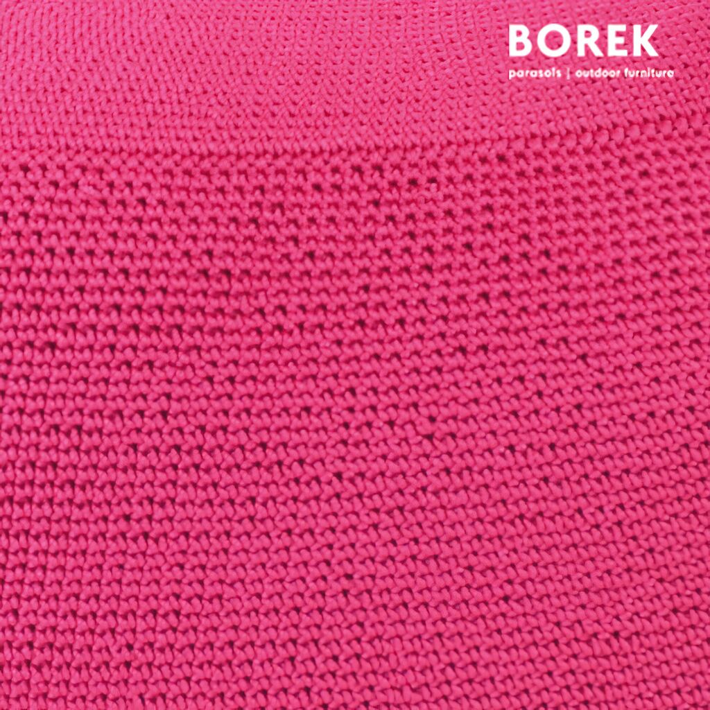 Moderner Garten Sitzsack Klein - Borek - Fuchsia - Crochette Sitzkissen