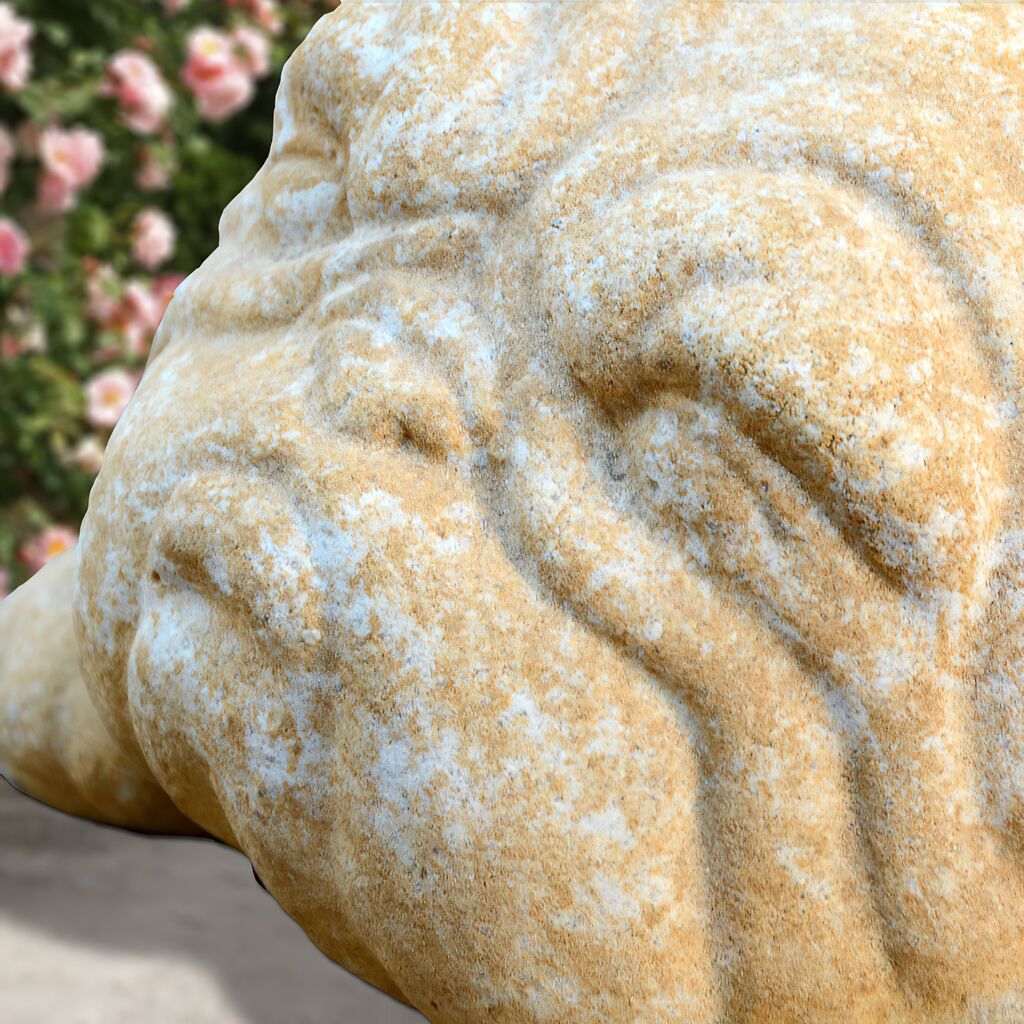 Mops Hundefigur Aus Steinguss - Emma