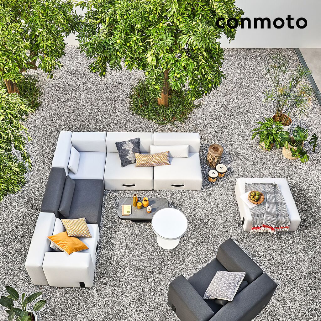 Outdoor Loungesessel Aus Sunbrella Mit Haube - Miami Sessel - Miami Sessel