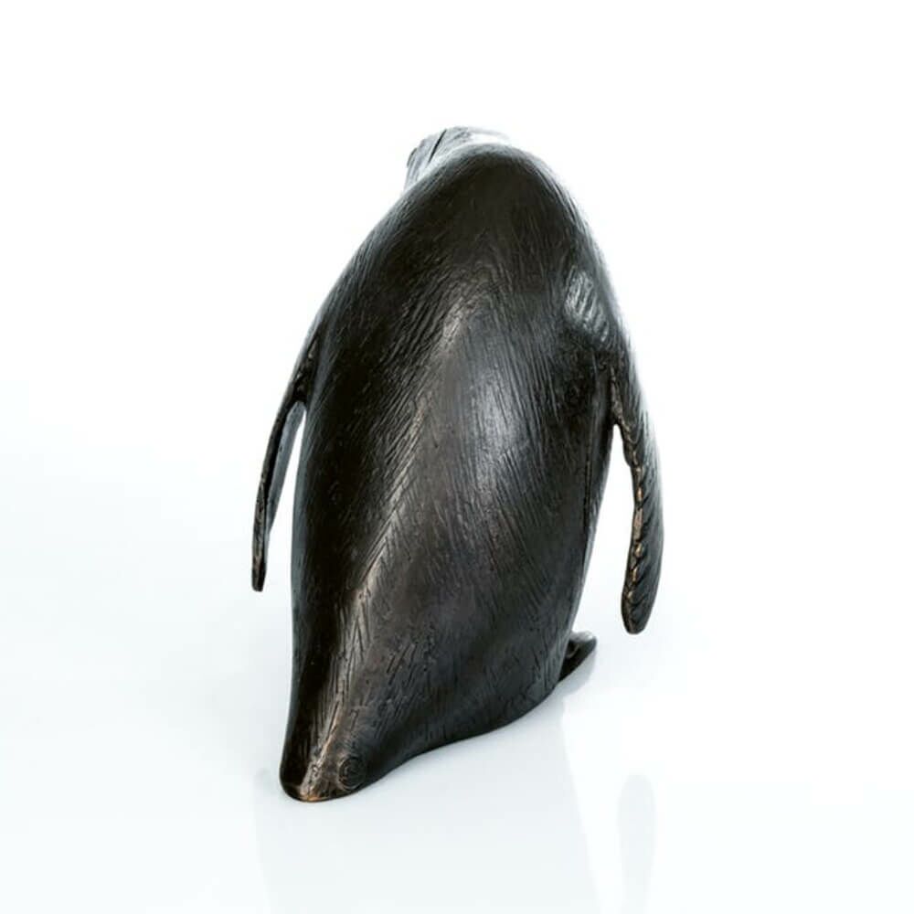Pinguinfigur Aus Bronze - Schwarz-weiß - Pinguin