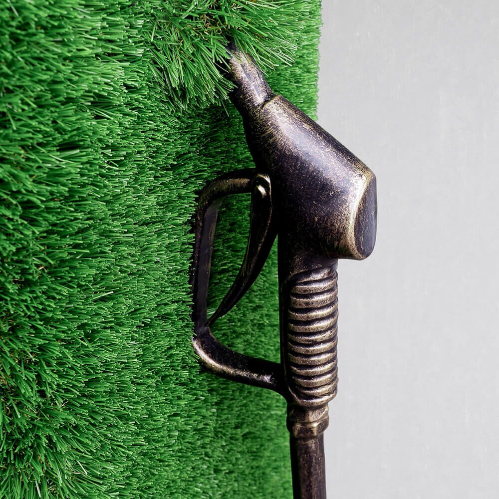 Retro Zapfsäule - Topiary Gartenplastik - Gasoline