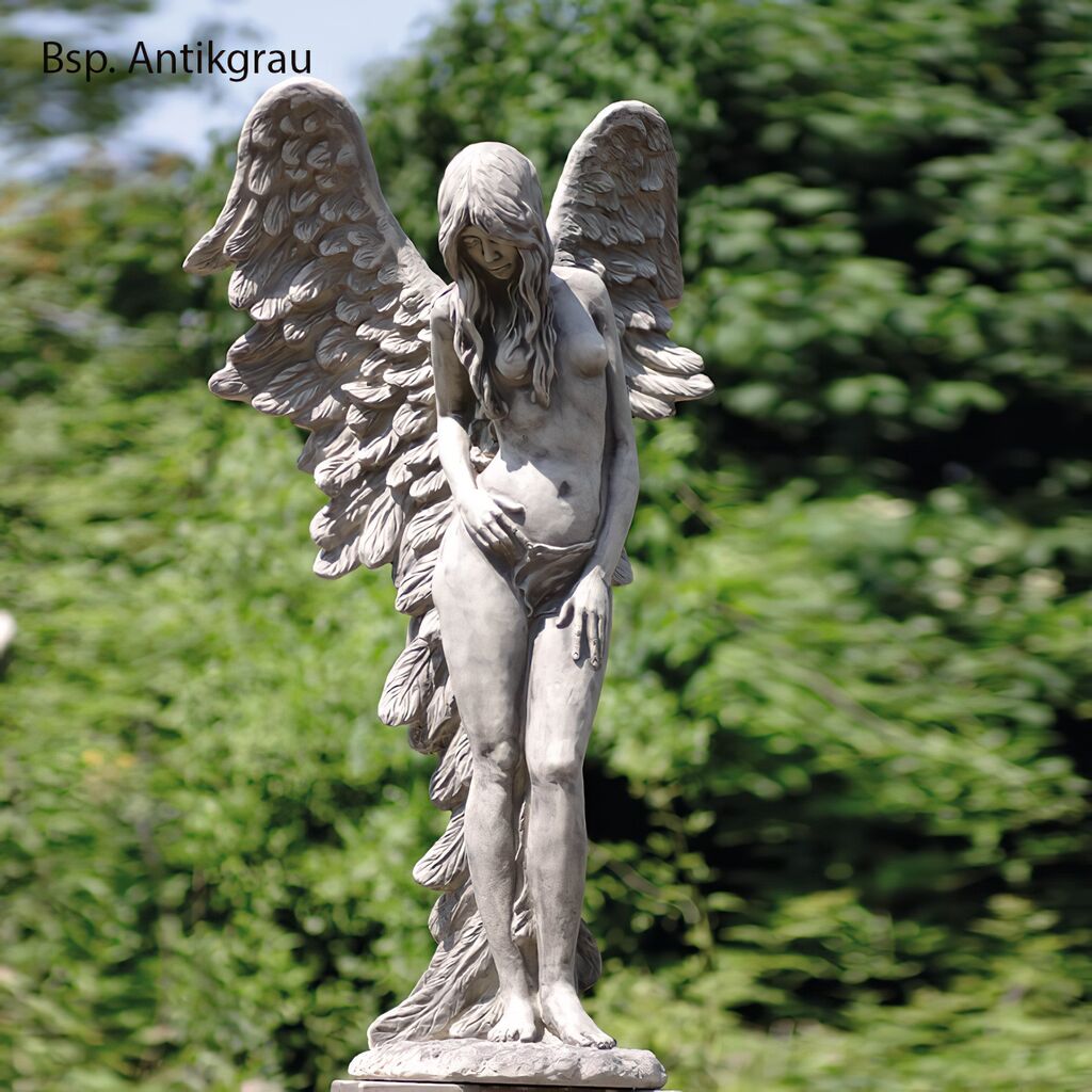 Romantische Paar-Steinfigur Als Büste - Gesichterpaar