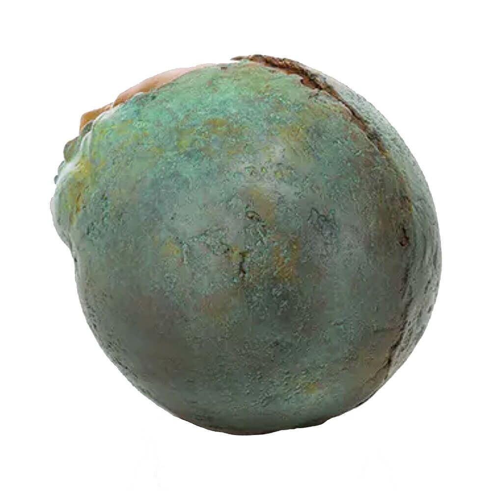 Runde Kopfskulptur Aus Limitiertem Bronzehandwerk - Metamorphose