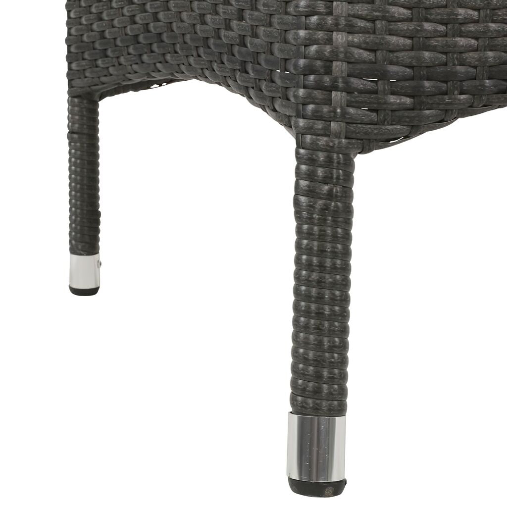 Schöner Gartenstuhl Mit Polyrattan - Gartensessel Fea