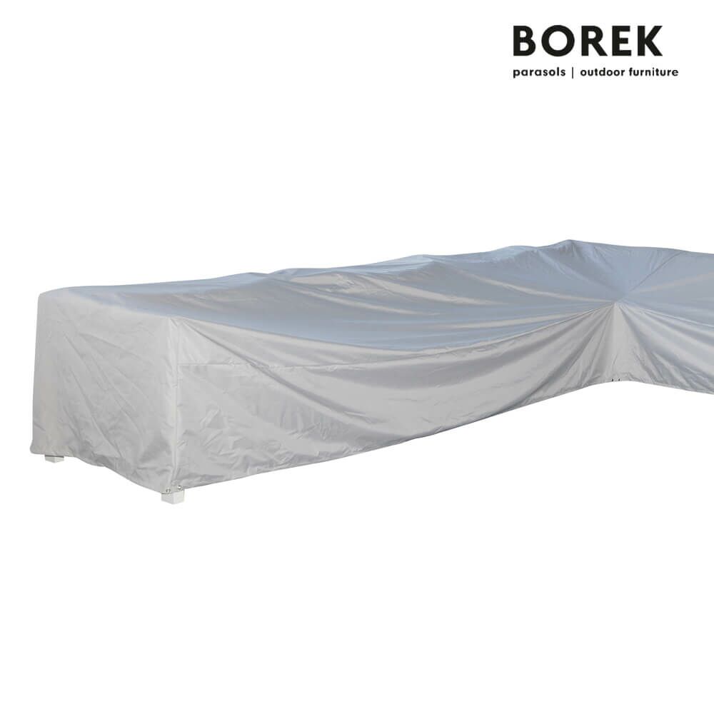 Schutzhülle Für Gartenmöbel Von Borek - Hell Grau - Synthetik - Möbelabdeckung