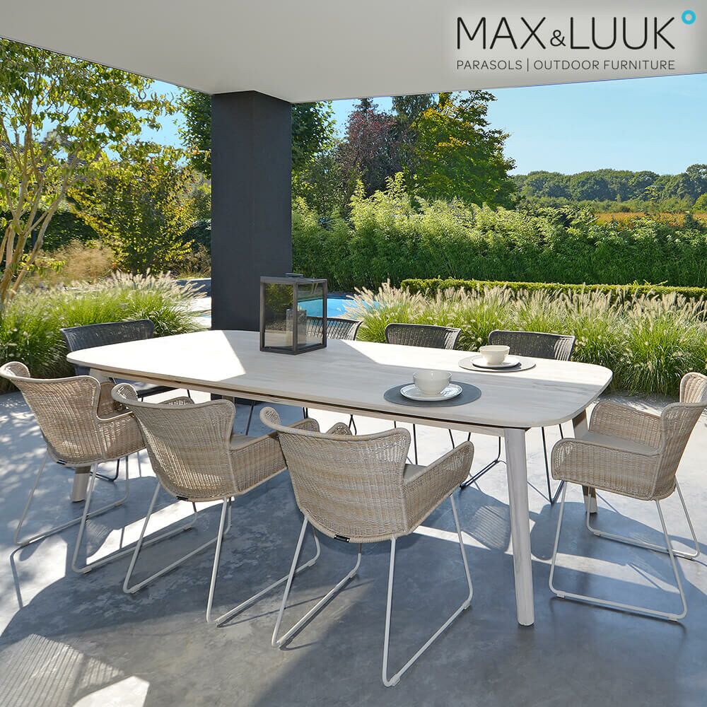 Sessel Für Den Garten Aus Geflecht Und Stahl Von Max & Luuk - Iris Stuhl
