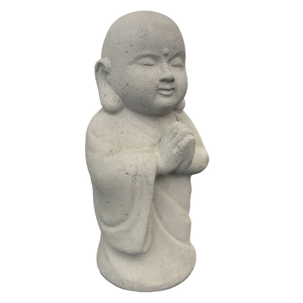 Stehende Buddha Figur Aus Glasfaser-Beton Für Draußen - Furore