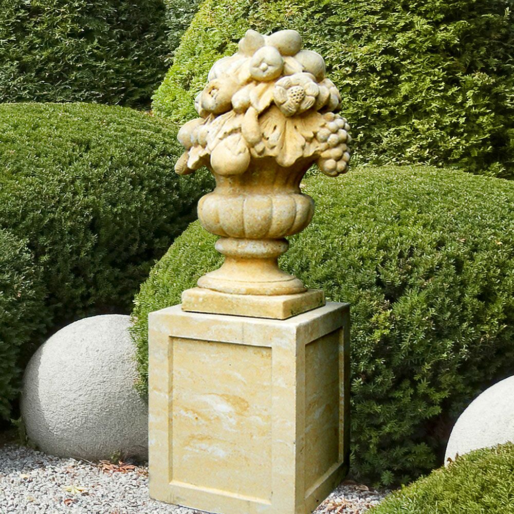Stein Gartenpodest Eckig - Cheverny