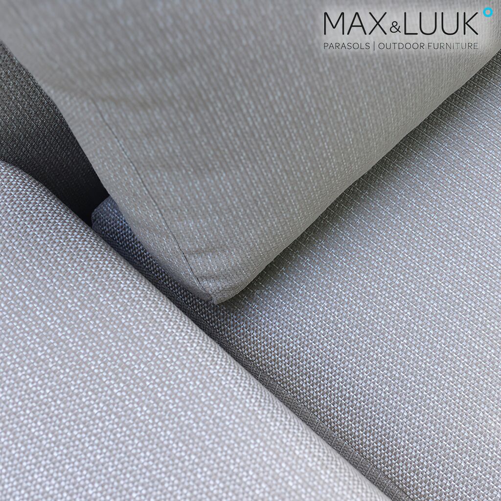 Teakholz Chaiselongue Mit Armlehne Rechts Und Kissen Von Max & Luuk - Luke Chaiselongue