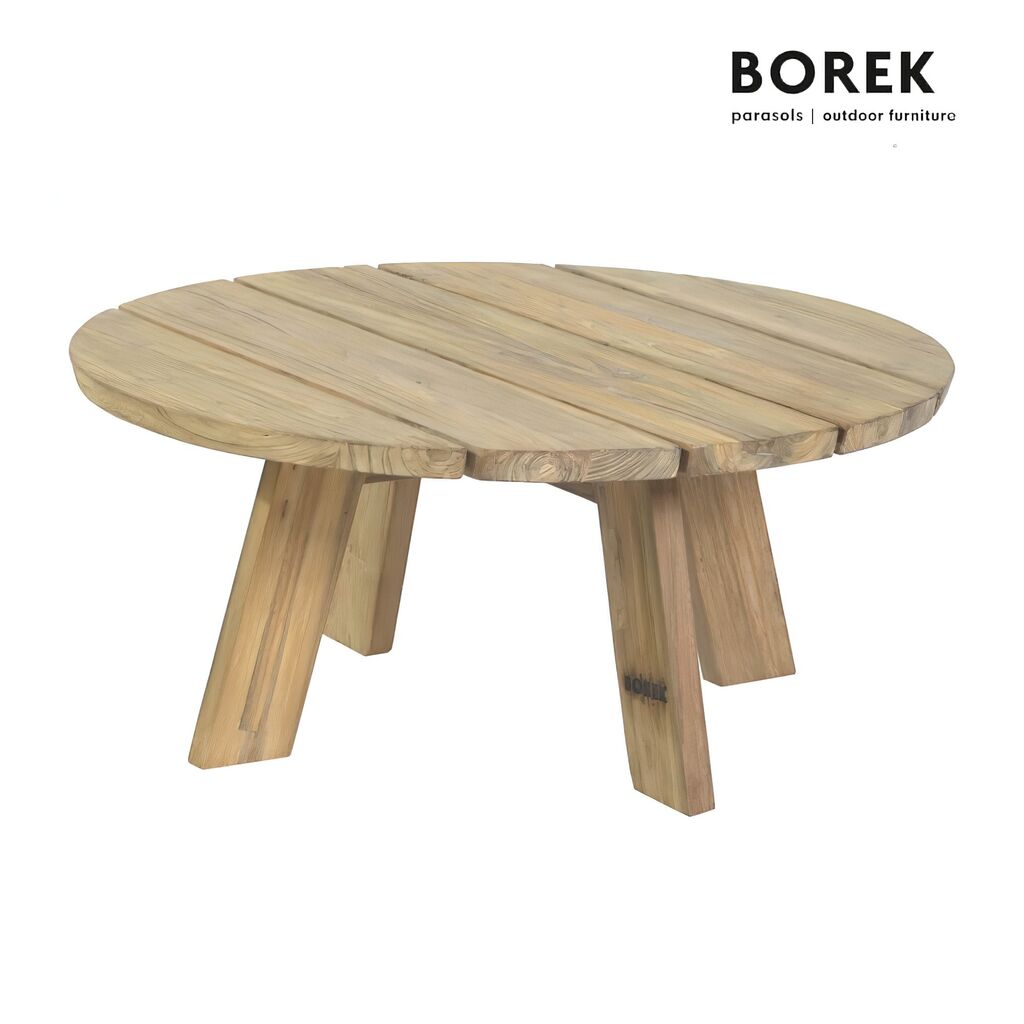 Teakholz Loungetisch Von Borek - 80cm - Tarifa Loungetisch