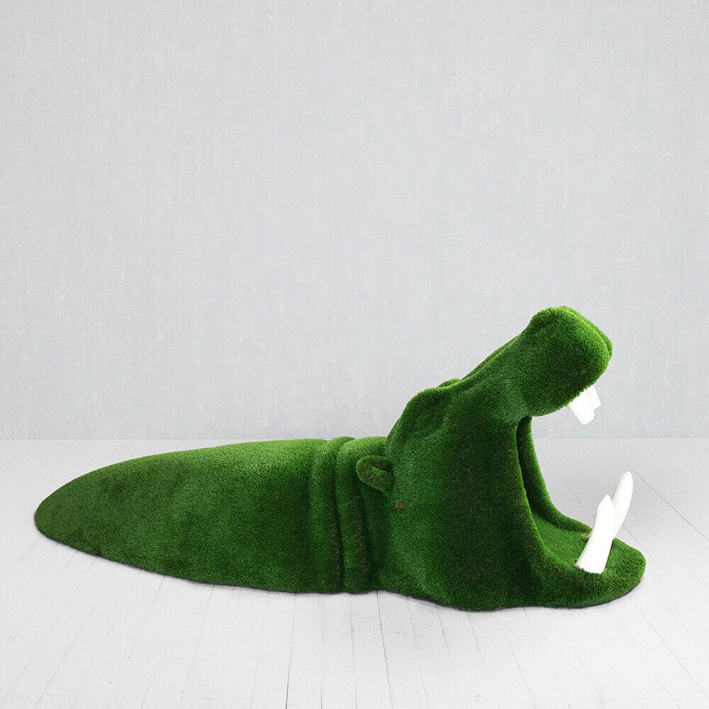 Topiary Nilpferd Im Wasser - Gartenfigur Aus Kunststoff - Nils
