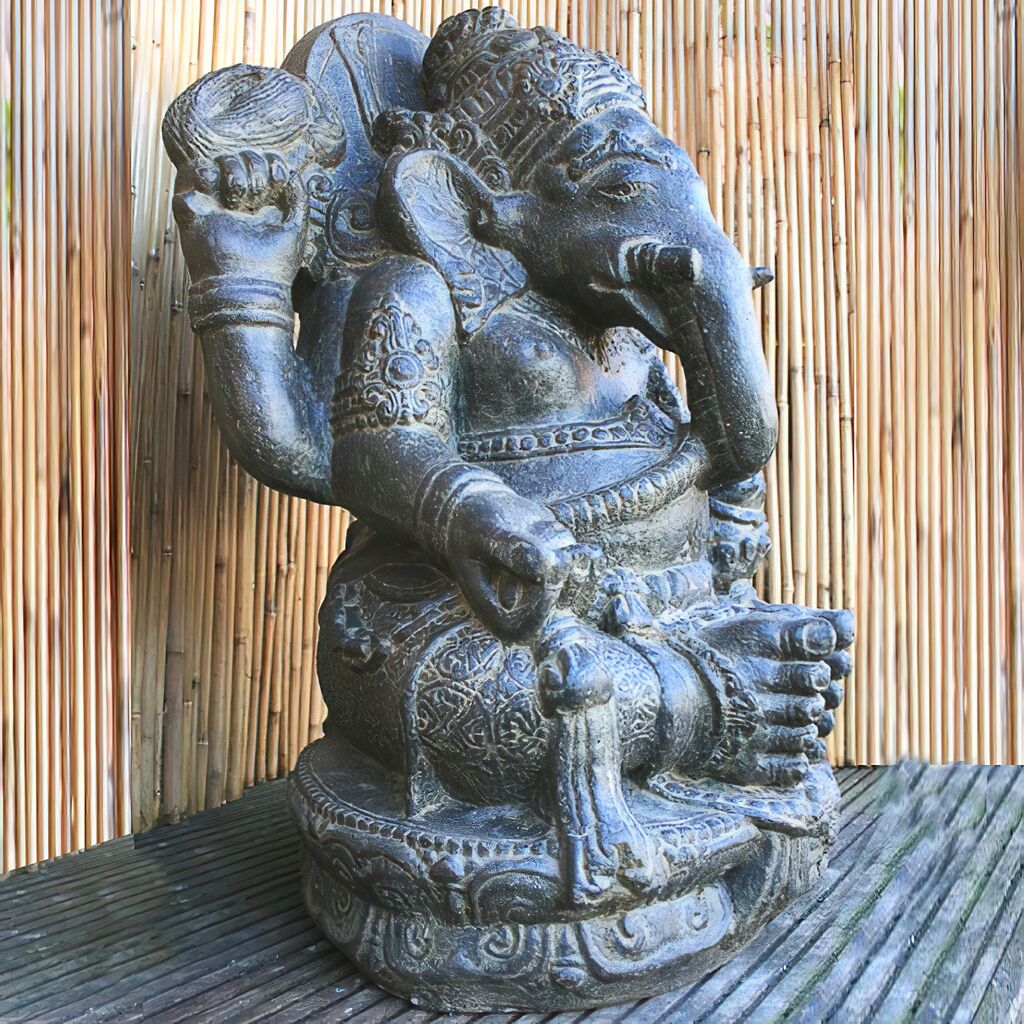 Wertvolle Ganesha Figur Für Den Garten - Vignesha