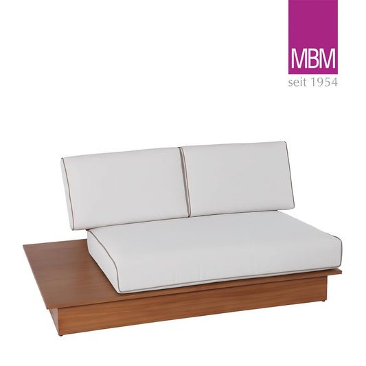  2-Sitzer Lounge-Bank Für Den Innen- Und Außenbereich - MBM - La Villa Lounge 2-Sitzer