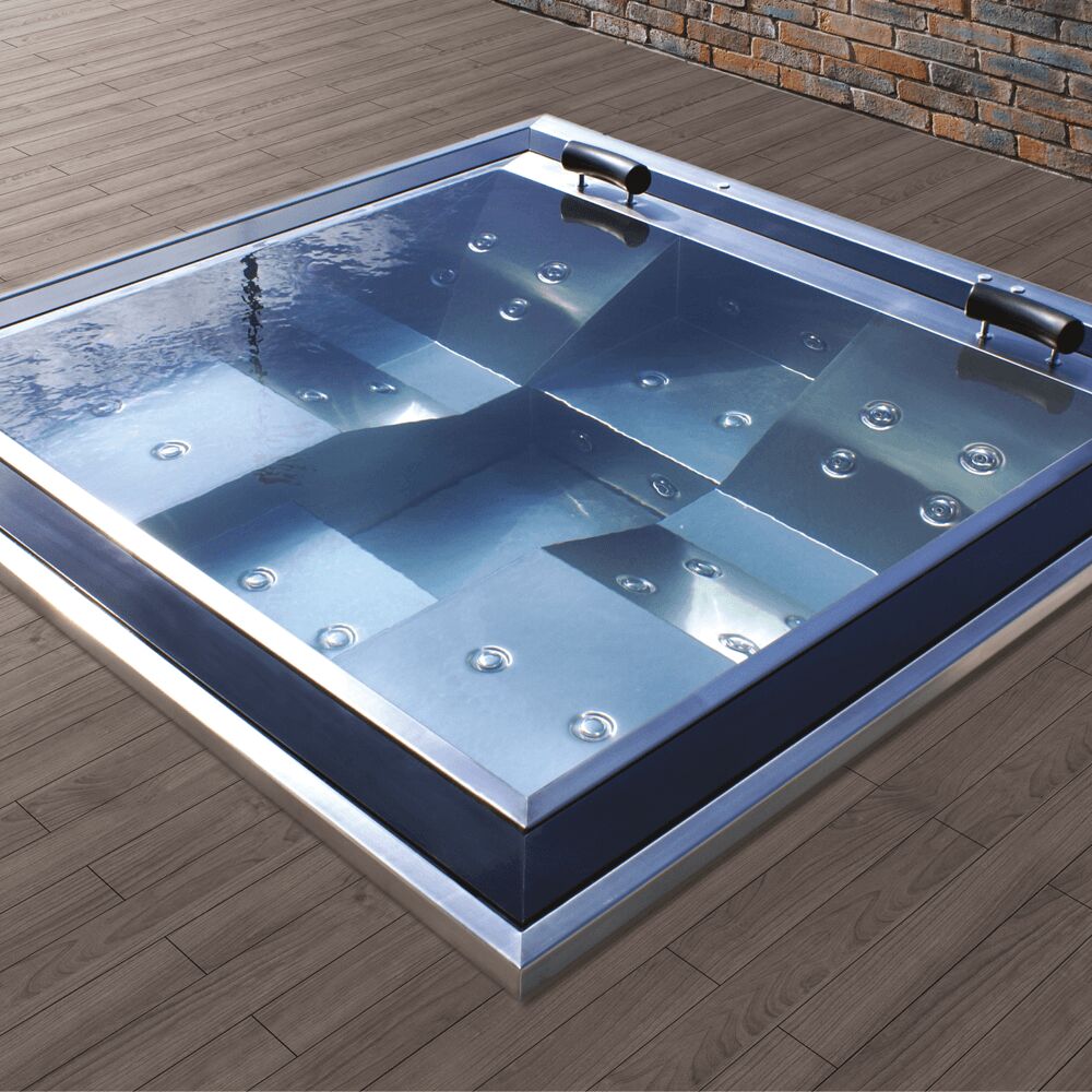  4-Sitzer Inground Whirlpool Für Den Garten Oder Die Terrasse - Tefna