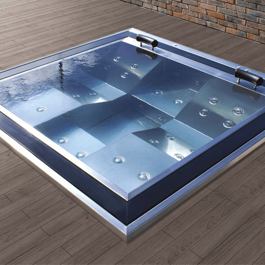  4-Sitzer Inground Whirlpool Für Den Garten Oder Die Terrasse - Tefna