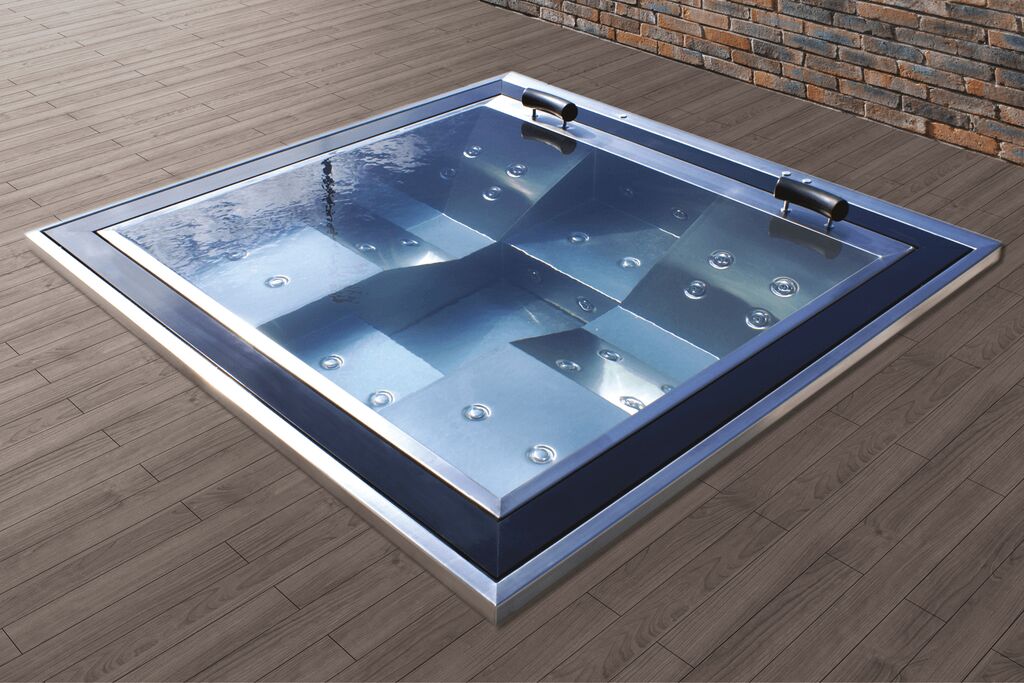  4-Sitzer Inground Whirlpool Für Den Garten Oder Die Terrasse - Tefna