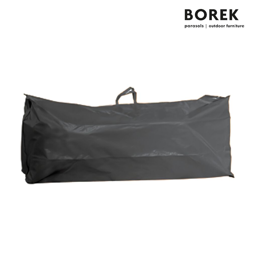  Abdeckhaube Für Gartenkissen Von Borek - Anthrazit - Synthetik - Möbelabdeckung
