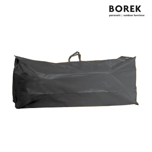  Abdeckhaube Für Gartenkissen Von Borek - Anthrazit - Synthetik - Möbelabdeckung
