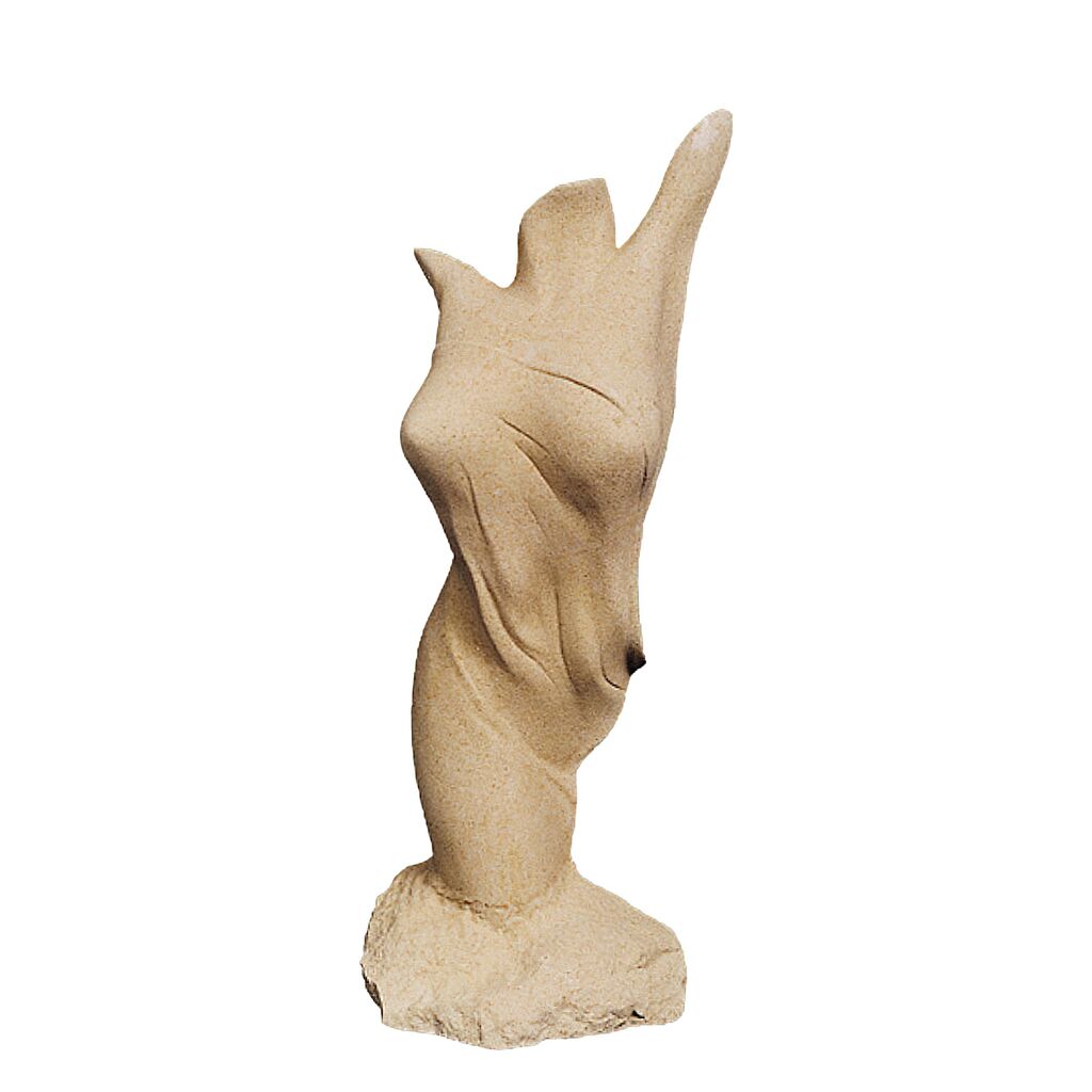  Abstrakter Frauen Torso Im Modernen Design Aus Steinguss - Mele