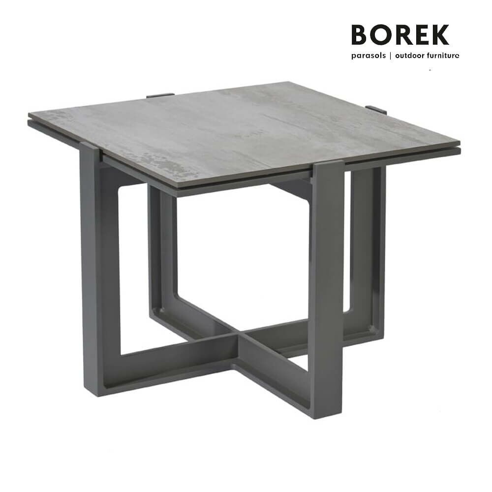  Alu-Gartentisch Von Borek Mit Dektonplatte - Beistelltisch Faro