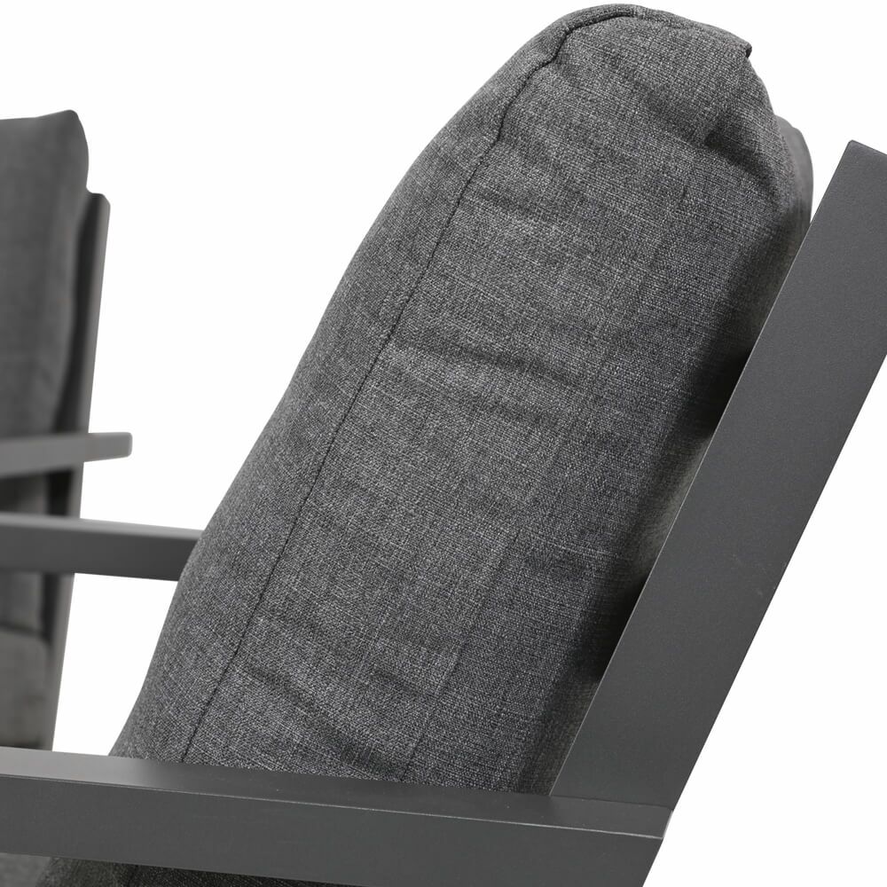 Alu Loungegruppe Grau - Bis 6 Personen - Loungegruppe Muran