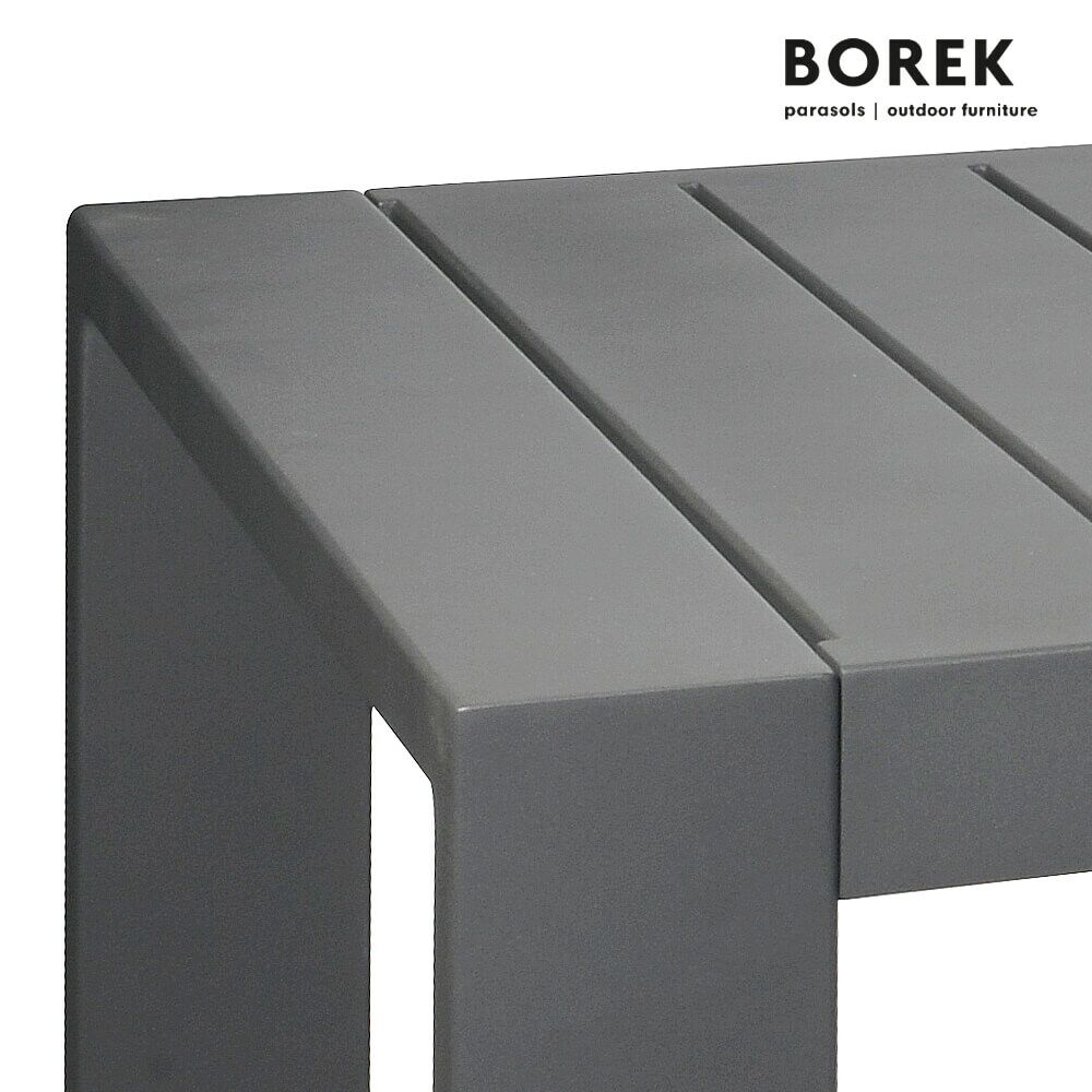  Aluminium Design Gartentisch Von Borek - Modern - Anthrazit - Stabil - Vitoria Esstisch