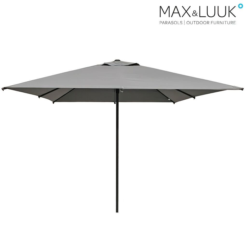  Aluminium Sonnenschirm Quadratisch - Push-Up-System - Max&Luuk - Owen Sonnenschirm