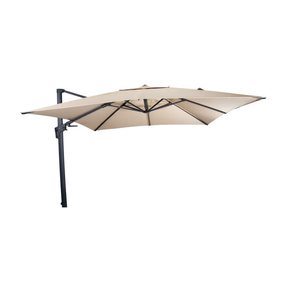  Ampel Sonnenschirm 300x300cm Mit Haube - Ampelschirm Termas