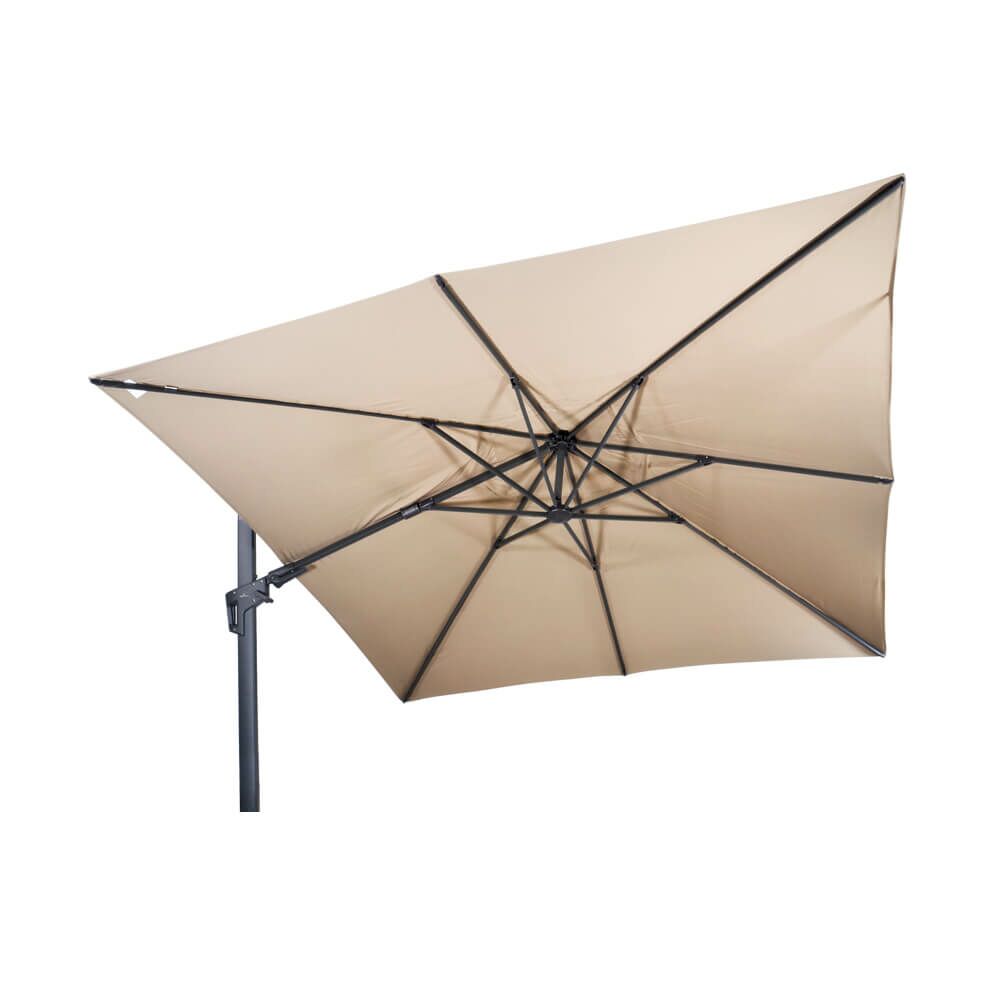  Ampel Sonnenschirm 300x300cm Mit Haube - Ampelschirm Termas