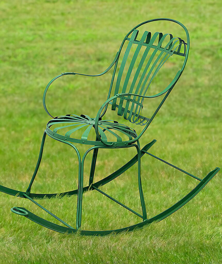  Antik Design Garten Schaukelstuhl Frostsicher - Kato