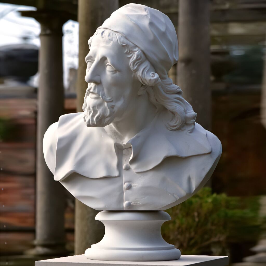  Antik Garten Steinbüste - Inigo Jones