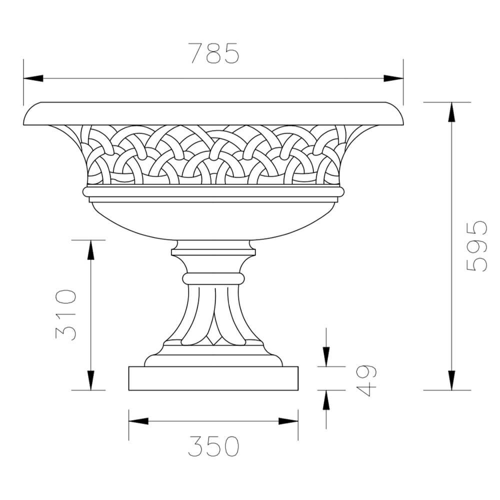  Antik Springbrunnen Stein - Bulstrode Park
