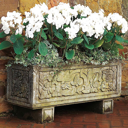  Antik Stein Blumenkübel Groß XXL - Coley Park