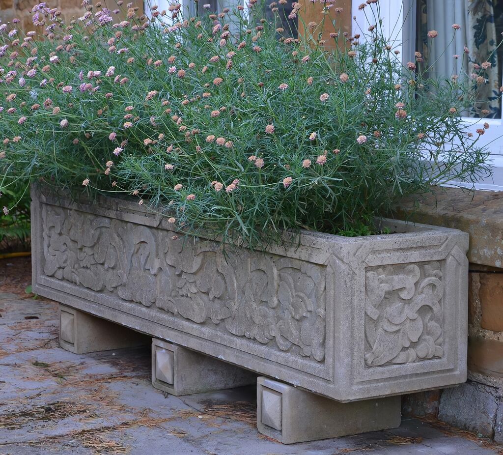  Antik Stein Blumenkübel Groß XXL - Coley Park